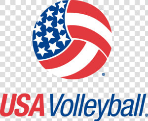 Usa Volleyball   Usa Volleyball Logo  HD Png Download