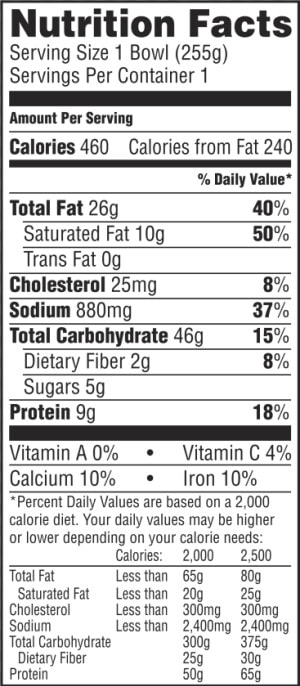 Jimmy Dean® Gravy Sausage  amp  Biscuit Breakfast Bowl   Jimmy Dean Frittata Nutrition Info  HD Png Download