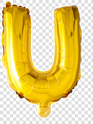 Foilballoon U   40   U Balloon Letters Png  Transparent Png