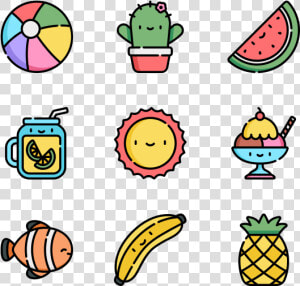 Essential Set   Transparent Food Icon Color  HD Png Download