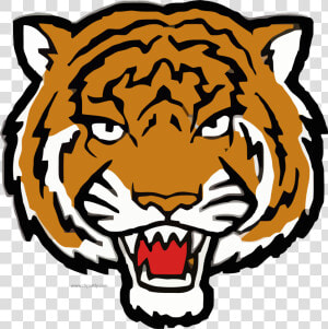 But Angry Tiger Face Clipart Png Image Www   St Philip Catholic Central High School Logo  Transparent Png