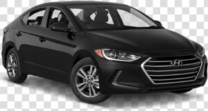 Hyundai Elantra 4d Schwarz   2018 Black Honda Elantra  HD Png Download