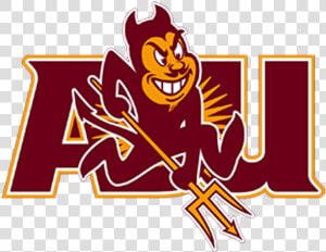 Transparent Arizona State University Logo Png   Mascot Arizona State University  Png Download