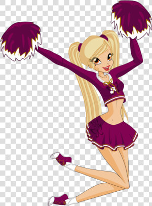 Jpg Download Cheerleaders Drawing Cheerleading   Cartoon Drawing Of Cheerleader  HD Png Download