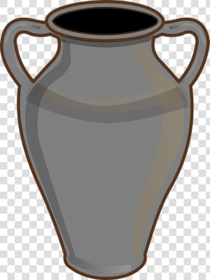 Vase Vector Transparent   Pottery Vase Drawing  HD Png Download