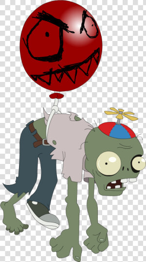 Plants Vs Zombies Zombie Png   Plant Vs Zombie Balloon Zombies  Transparent Png