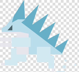 Alolan Sandslash ” This Pokémon S Steel Spikes Are  HD Png Download