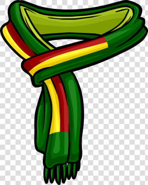 Reggae Scarf   Scarf Clipart  HD Png Download