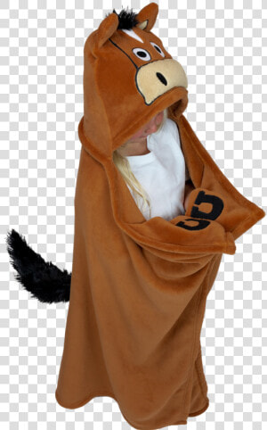 Kid S Hooded Blanket Image   Costume Hat  HD Png Download