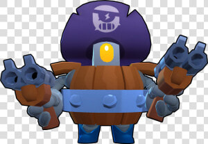 Darryl Brawl Stars Png Skin Default Main   Brawl Stars Darryl  Transparent Png