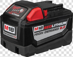 Battery3x   Milwaukee 12ah 18v Battery  HD Png Download