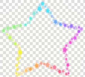  soft  cyber  goth  rainbow  star  cybergoth  edit   Craft  HD Png Download