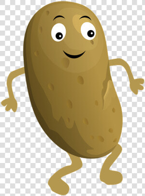 Arms  Legs  Face  Cartoon  Character   Potato With Arms And Legs  HD Png Download