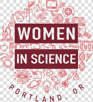 Women In Science Portland Logo   Portland  HD Png Download