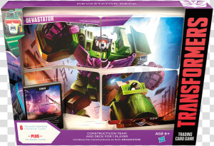 Transformers Tcg Devastator Deck   Transformers Trading Card Game Devastator Deck  HD Png Download