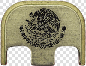 Mexican Eagle Brass Rugged Finish Back Plate  HD Png Download