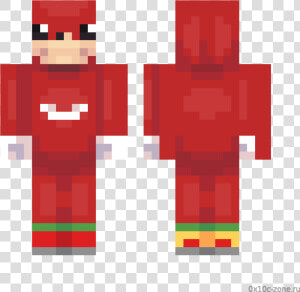 Transparent Uganda Knuckles Png   Ugandan Knuckles Minecraft Skin  Png Download