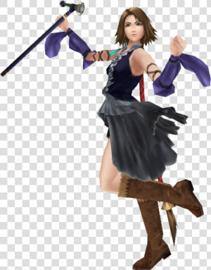 Yuna Png Free Background   Yuna Mmd Songstress  Transparent Png