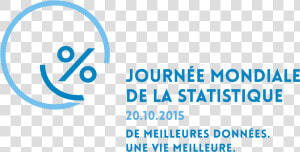 World Statistics Day Logo In French  HD Png Download