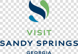 Visit Sandy Springs Logo   Graphic Design  HD Png Download