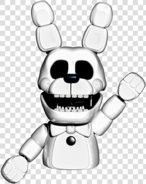 White Rabbit Puppet By Pkthunderbolt100   Golden Fred Fred Fnaf  HD Png Download