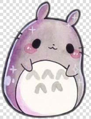 Transparent Totoro Png   Kawaii Cute Animal Drawings  Png Download