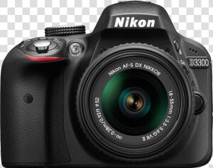 Transparent Photographer Camera Clipart   Nikon D3300 Dslr Camera  HD Png Download