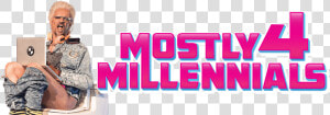 Mostly 4 Millennials   Backpack  HD Png Download