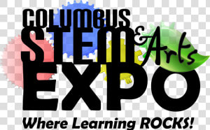 Com Presents The Columbus Stem  amp  Arts Expo  A Free   Poster  HD Png Download