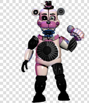  funtime Freddy  withered Funtime Freddy  fnaf Sister   Sister Location Funtime Freddy Without Bonbon  HD Png Download