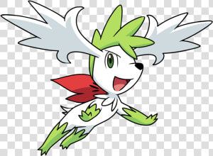 Shaymin Pokemon Sky Form  HD Png Download