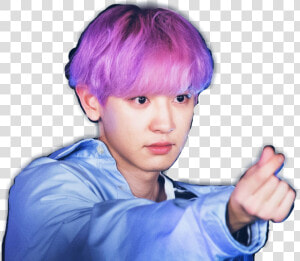 Exo Chanyeol Saranghe Sticker Freetoedit   Exo Chanyeol Png  Transparent Png