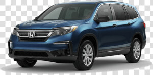 Pilot Front   Honda Pilot 2020 Grey  HD Png Download