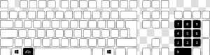 Keyboard   Apple Magic Keyboard Qwerty  HD Png Download