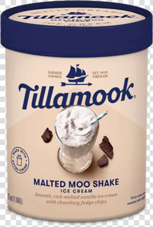 Tillamook Ice Cream Malted Moo Shake  HD Png Download