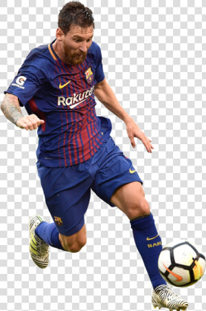 Lionel Messi Running With Ball Barcelone Png   Lionel Messi 2018 Png  Transparent Png