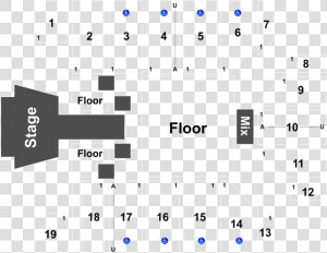 Provident Credit Union Event Center Seat Map  HD Png Download