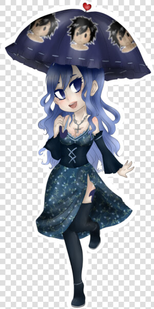 Noriko Neko Xion   Juvia Chibi  HD Png Download