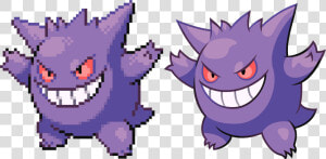 Transparent Gengar Png   Gengar Gen 3 Sprite  Png Download