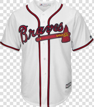 Transparent Atlanta Braves Logo Png   White Atlanta Braves Jersey  Png Download