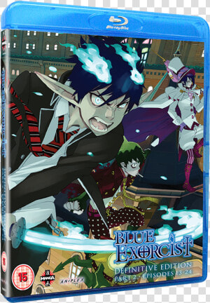 Blue Exorcist Definitive Edition Part   Blue Exorcist Blu Ray  HD Png Download