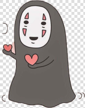 Transparent Spirited Away Png   Cute Spirited Away No Face  Png Download