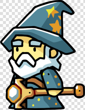 Wizard Simple Drawing Png   Scribblenauts Wizard  Transparent Png