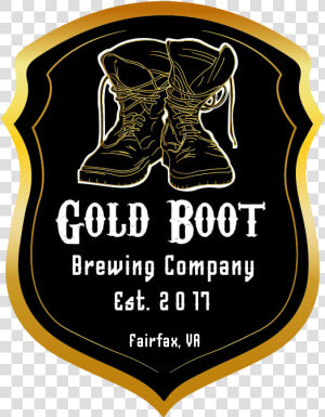 Logo Design By Potoko For Gold Boot Brewing Company   Label  HD Png Download