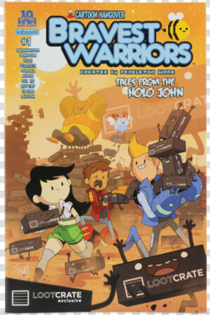 Bravest Warriors Loot Crate Comic  HD Png Download