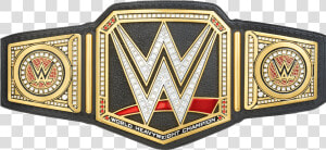 Wwe World Heavyweight Championship Replica Title Belt   Wwe Championship Belt  HD Png Download