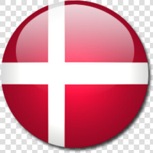 Transparent Danish Flag Png   Denmark Circle Flag Png  Png Download