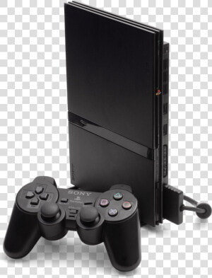 Ps2 Slim Console   Sony Ps2 System Slim  HD Png Download