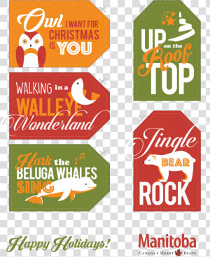 Manitoba Themed Gift Tags   Manitoba  HD Png Download