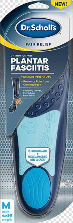 Dr Scholl  39 s Pain Relief Orthotics For Plantar Fasciitis  HD Png Download